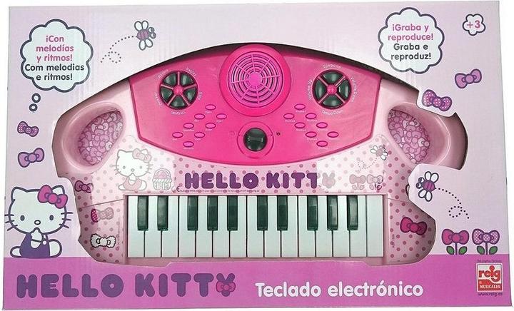 Image du produit Hello Kitty Piano électronique Rose (Anglais, Espagnol, Français, Portugais)
