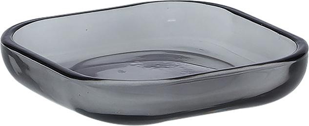 Zeller Present Porte-savon en verre 10x10x2 cm