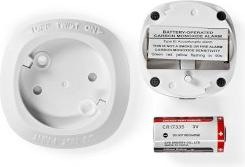 Immagine prodotto Nedis ZBDCO11WT - Rivelatore di CO SmartLife| Zigbee 3.0| Napájení na baterii | Android™/ IOS |S testova