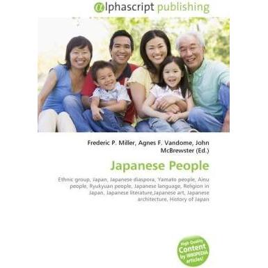 Japanese People, Fachbücher von Agnes F. Vandome, Frederic P. Miller, John McBrewster