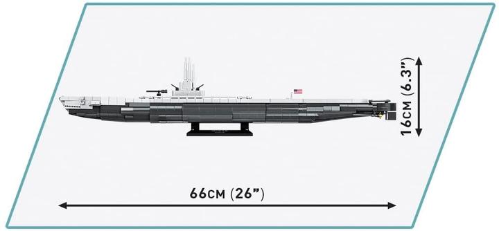 Actual product image Cobi Uss Tang (SS-306)