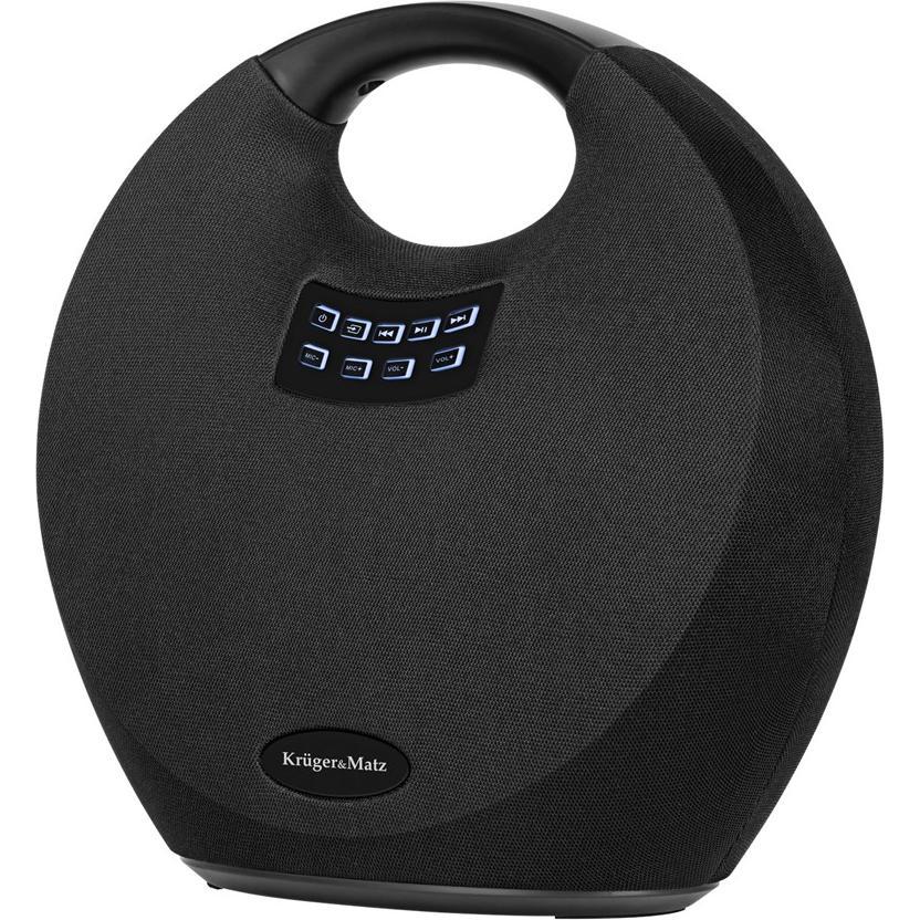 Krüger&Matz Kruger&Matz Spiral-Funklautsprecher (Batteriebetrieb), Bluetooth Lautsprecher