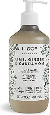 Sapone liquido idratante per le mani Natura l s Lime, Ginger & Cardamon (Lavamani) 500 ml (Sapone liquido, 500 ml)
