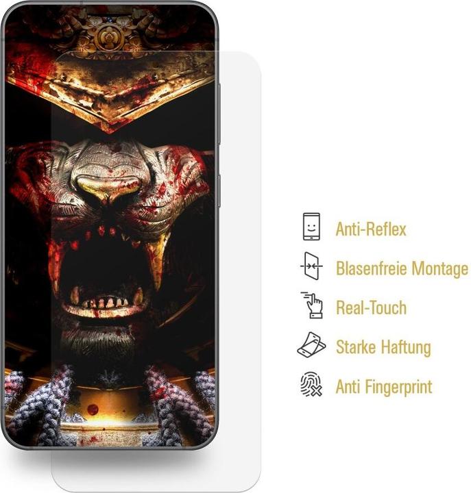 Produktbild Protectorking 6x Displayschutzfolie matt Anti-Reflex entspiegelt (6 Stück, Samsung Galaxy A54 5G)