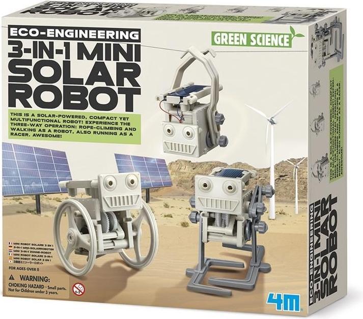 Produktbild 4M 3-in-1 Mini-Solarroboter