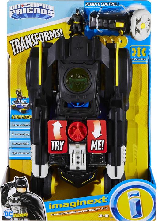 Image du produit Fisher-Price Imaginext  DC Super Friends  Batmobile Télécommandée Transformable