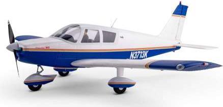 E-Flite FLIEGER CHEROKEE 1310mm EP BNB BNF Basic with AS3X and SAFE Select