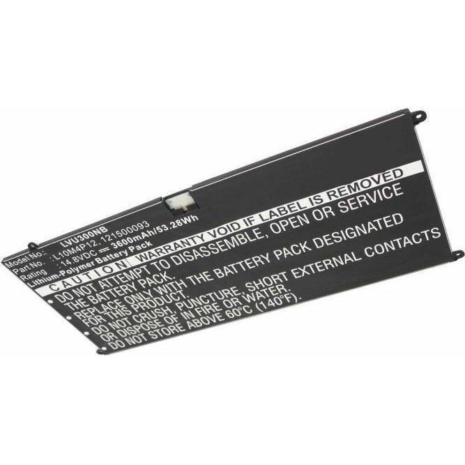 CoreParts Laptop Battery for Lenovo (1 Zellen, 3600 mAh), Notebook Akku, Schwarz