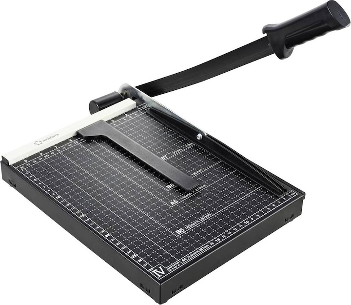 Renkforce RF-CUT-100 lever cutter A4 Cutting capacity A4 80 g/m²: 12 sheets (12 Sheets, A4)