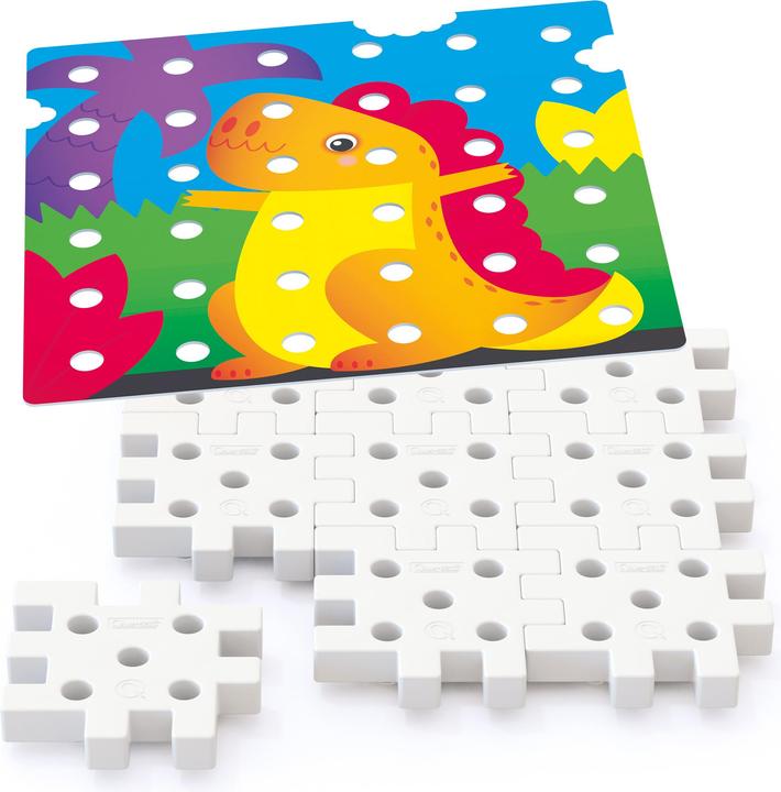 Actual product image Quercetti Peg Mosaic Jumbo Peggy (45 pcs) (45 pieces)