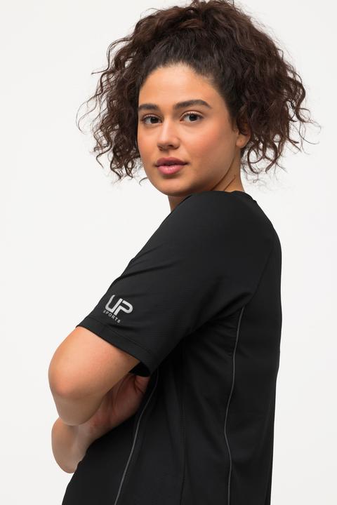 Produktbild Ulla Popken T-Shirt, UV-Schutz 50+, V-Ausschnitt, Halbarm (46, 48)