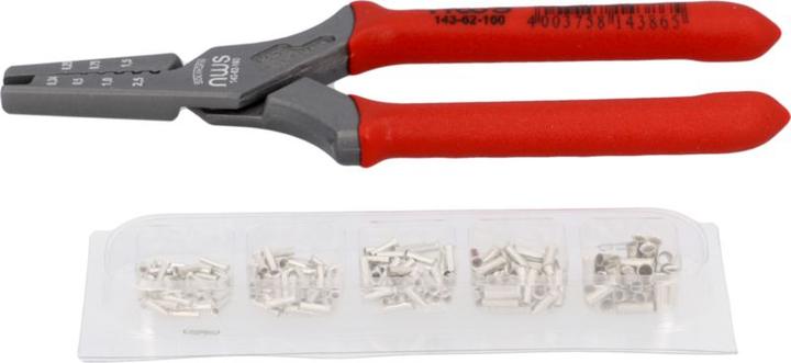 Immagine prodotto NWS Set di pinze per crimpare 151 pezzi Core (160 mm)