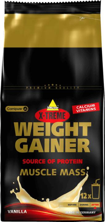 Produktbild Inkospor Weight Gainer (Vanille, 1 Stk., 1200 g)