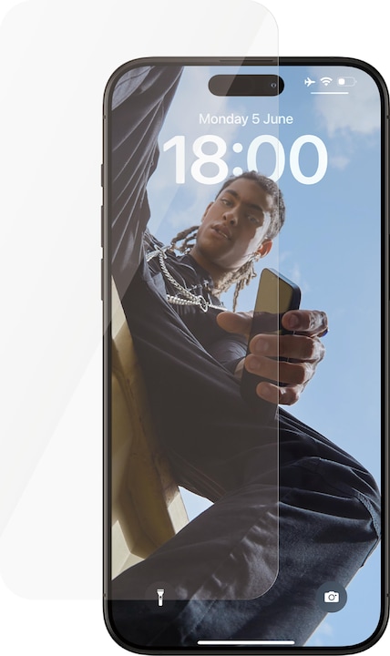 Immagine prodotto PanzerGlass SICURO. Pellicola protettiva iPhone 2023 6.7 Pro Max Ultra-Wide Fit (1 Pezzo/i, Apple iPhone 15 Pro Max)