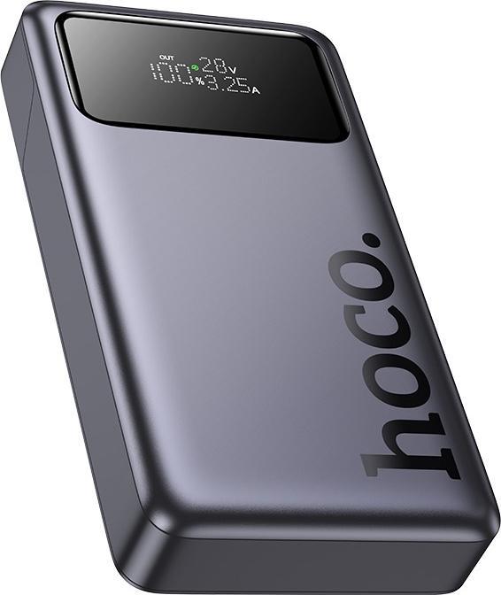 Produktbild Hoco - Q40 Leader PD65W Powerbank mit digitalem Display, 25000mAh, dunkelgrau (25000 mAh, 65 W)