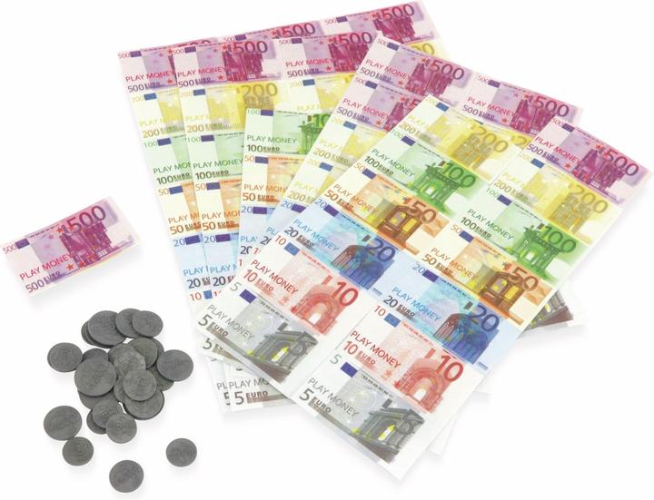 Productafbeelding Eddy Toys Speelgeld Euro 100st