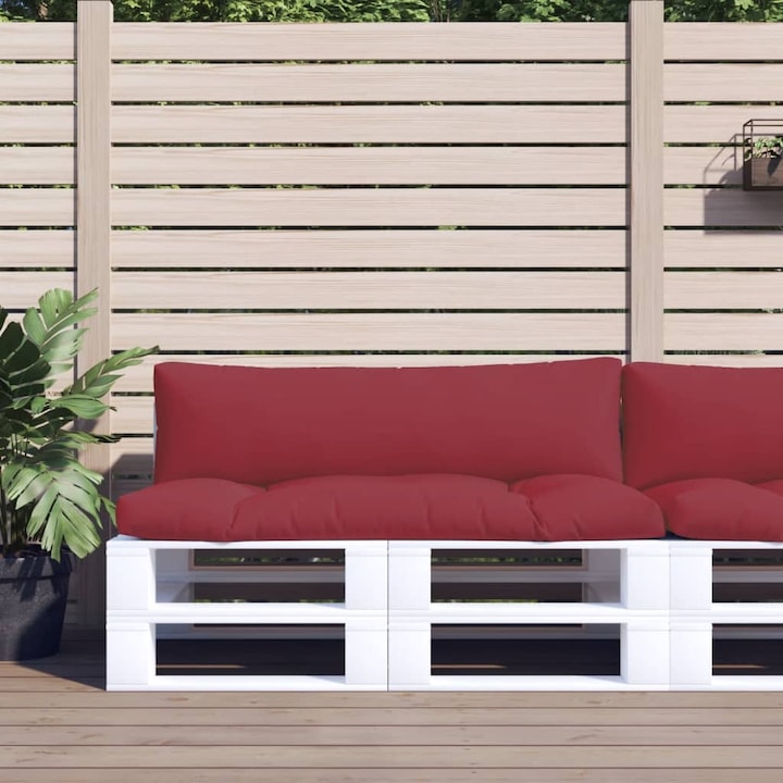 Image du produit VidaXL Ensemble salon de jardin 10 pièces avec coussins (110 x 58 x 10 cm)