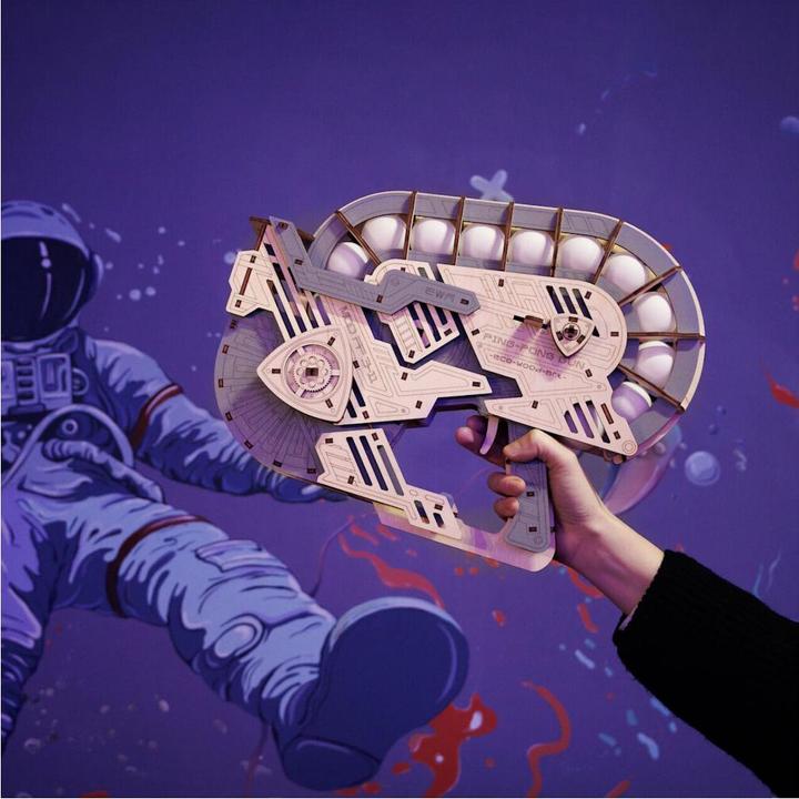 Immagine prodotto Eco Wood Art Pistola PING-PONG - Kit di costruzione in legno 3D