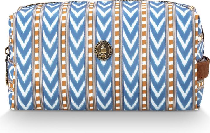 Image du produit PIP Studio Coco Kosmetiktasche medium Samba Stripe blau 21,5x10x10,5cm