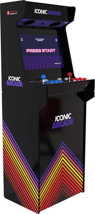 Fisher-Price Iconic Arcade - Borne Multijeux - TV Incluse