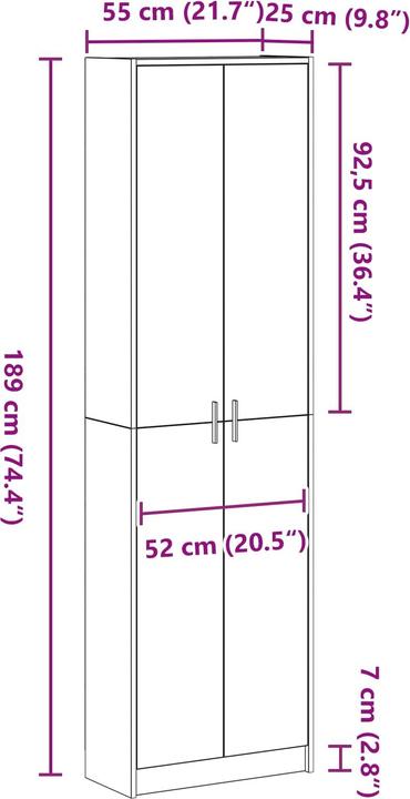 Image du produit vidaXL Kleiderschrank