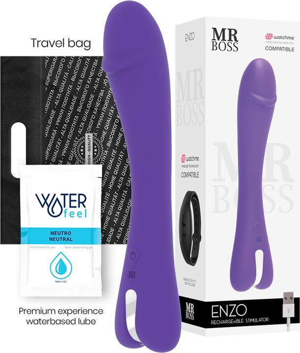 Actual product image Mr Boss G-spot vibrator "Enzo" with app function
