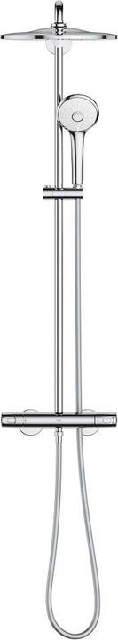 Actual product image Grohe Shower system EUPHORIA SYSTEM 310 with thermostatic mixer chrome