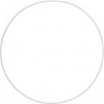 Actual product image Rayher Coated metal rings, 20cm, white