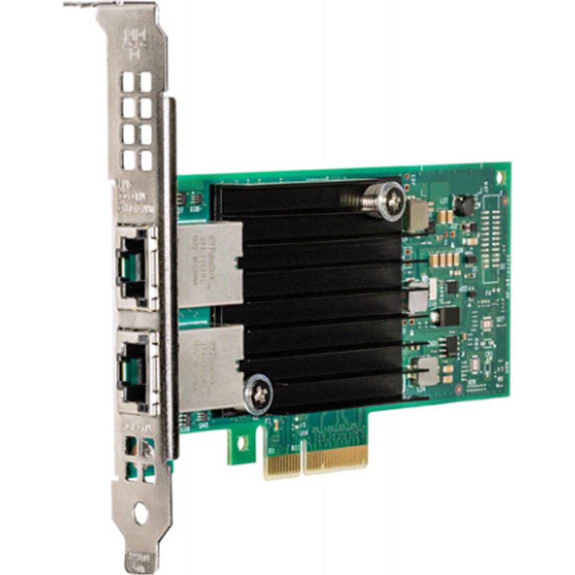 Intel X550T2 (Mini PCI Express), Netzwerkkarte, Grün, Silber
