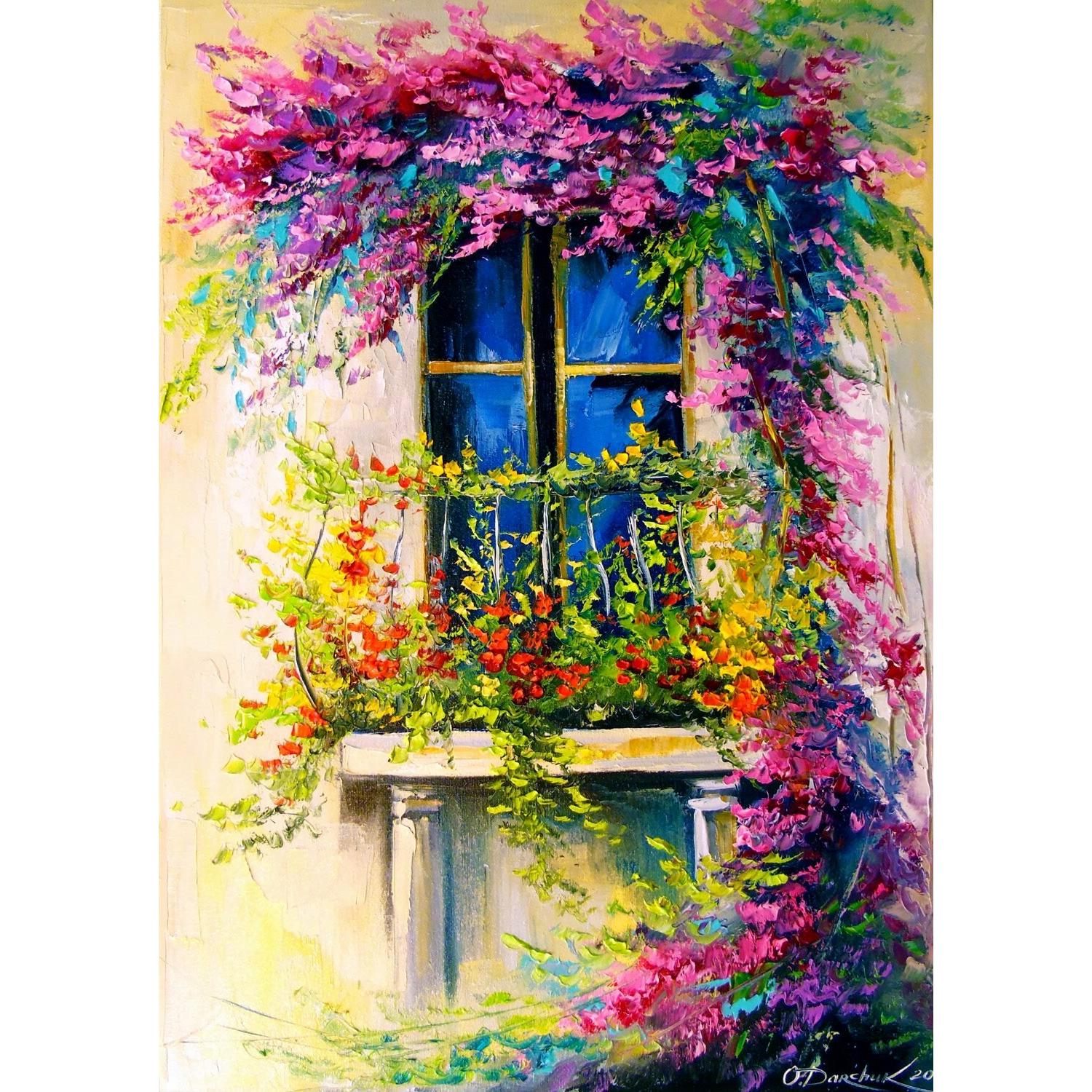 Thumbnail - Enjoy Puzzle ENJOY-1772 - Blooming Balcony, Puzzle, 1000 Teile (1000 Teile)