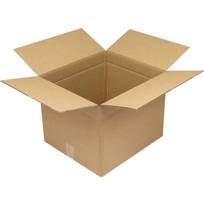 Transpak, Cartone + Scatola di spedizione, Cartone pieghevole a 2 pareti dimensioni 420x370x323mm qualità 2.30BC marrone marrone (10 x)