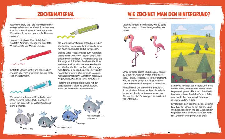 Actual product image Tiere zeichnen für Kids – Über 100 kunterbunte Lieblingstie