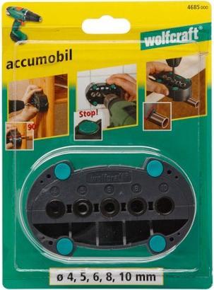 Actual product image wolfcraft 1 accumobil - mobile drilling aid