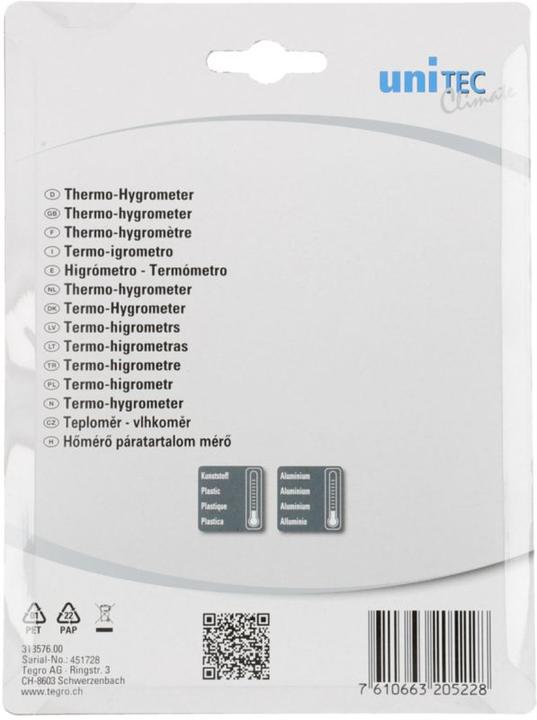 Actual product image Unitec Climate