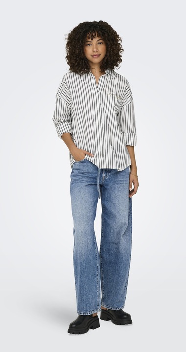 Immagine prodotto Only Vestibilità regolare Collo a camicia Polsini con bottone Camicia Camicia Camicia Camicia (L)