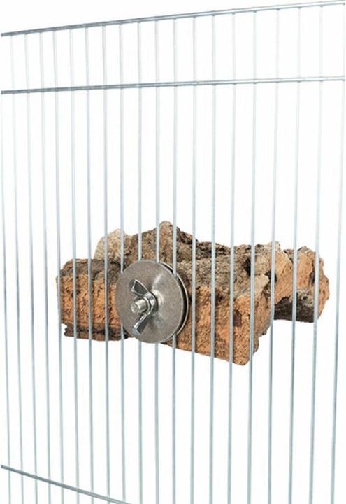 Produktbild Trixie Landing area with screw attachment, cork, 8 × 12 cm