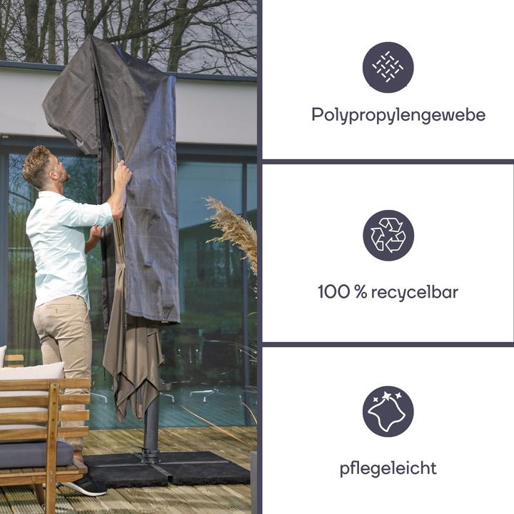 Produktbild Garden Lights Schutzhülle für Schirm - max. 4 m