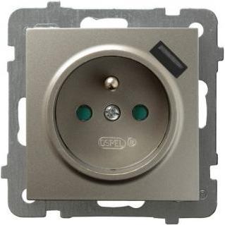 Ospel, Steckdose, GP-1GZPUSB/m/45