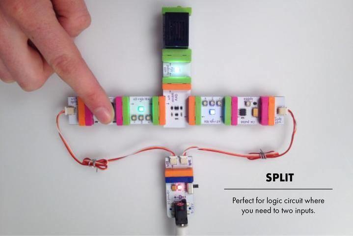 Produktbild Littlebits split,, Multicolour, 95.2 mm, 190.5 mm, 12.7 mm, 10 g