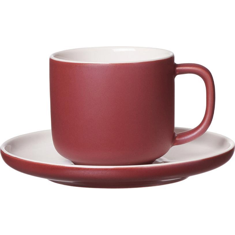 Ritzenhoff & Breker, Tasse, Kaffeetasse mit Untertasse Jasper (240 ml, 1 x)