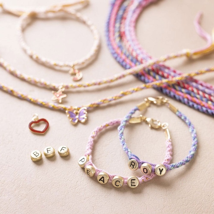 Actual product image Creativ Company Craft Set Starter Kumihimo Pendant, Beads