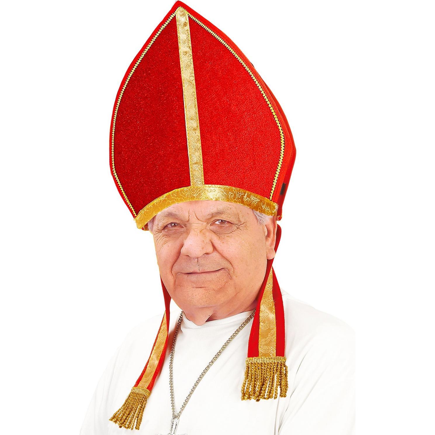 Thumbnail - Widmann Bischofs-Mitra Mit Bändern Samt