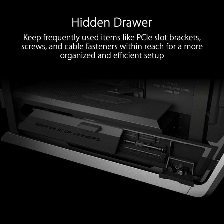 Produktbild ASUS GR701 Rog Hyperion BTF (ATX, Mini-ITX, mATX, E-ATX)