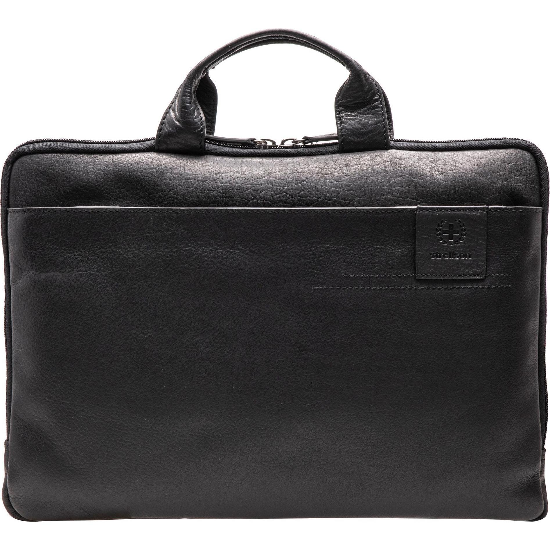 Strellson Aktentasche Hyde Park BriefBag SHZ 2 (15"), Notebooktasche, Schwarz