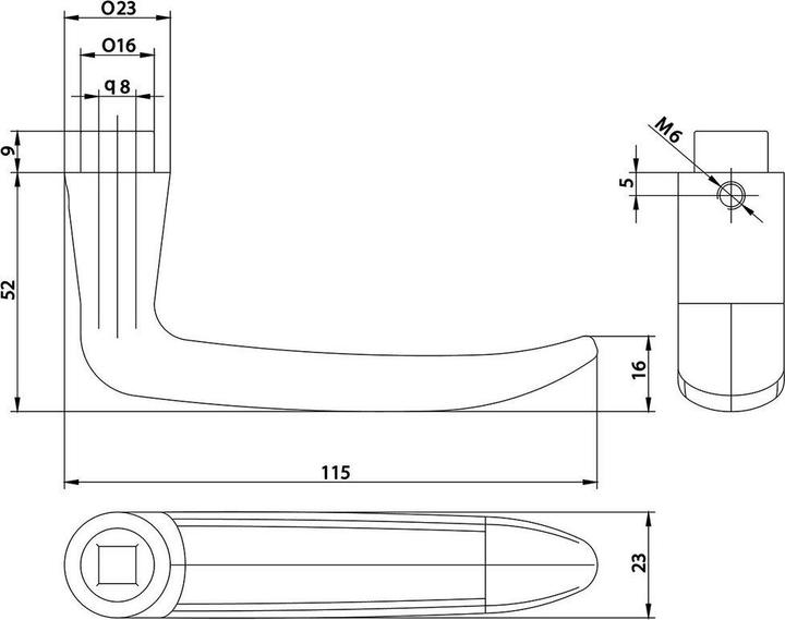 Produktbild Mega Abschliessbare Fenstergriffe 32.101/41.412