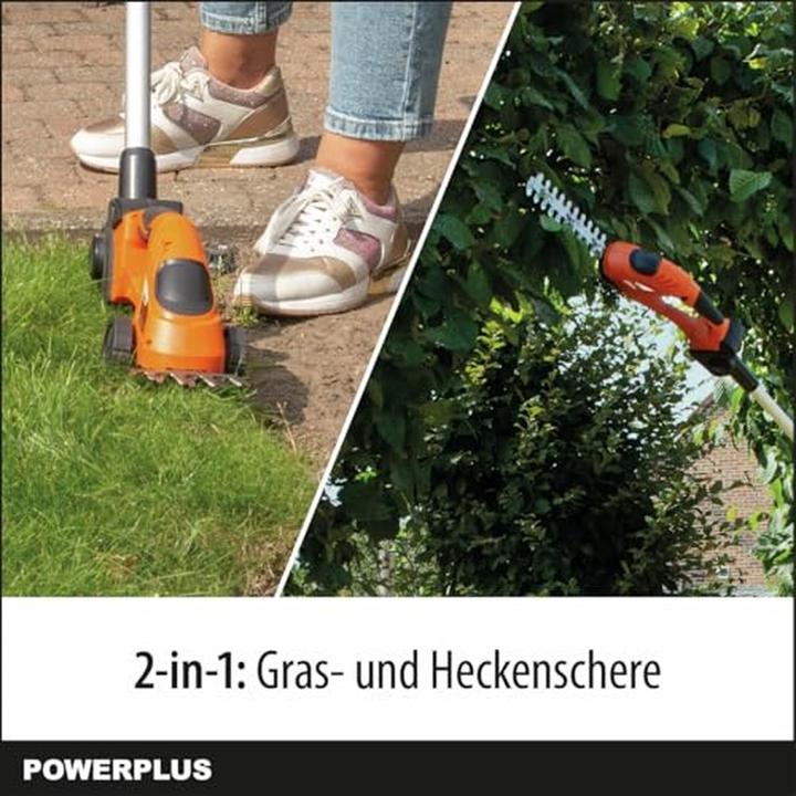 Immagine prodotto Powerplus Cesoie telescopiche a doppia potenza 20V - senza batteria e caricabatterie (Batteria ricaricabile)