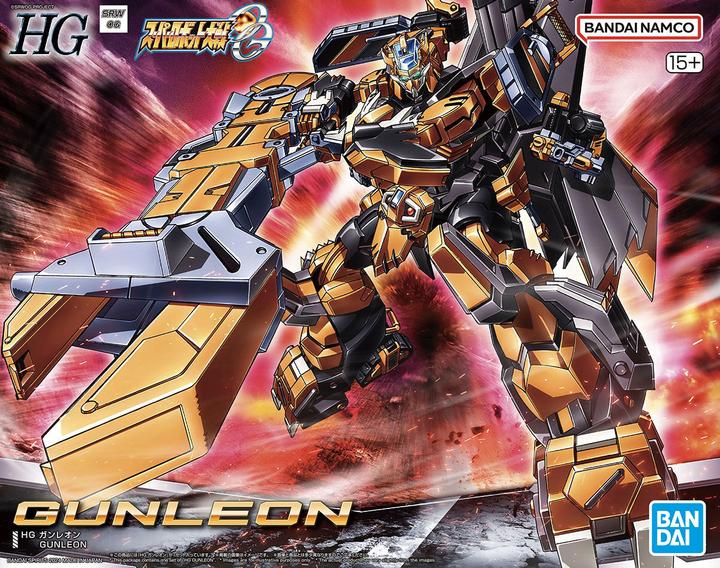 Actual product image Bandai SUPER ROBOT WARS - HG Gunleon - Model Kit