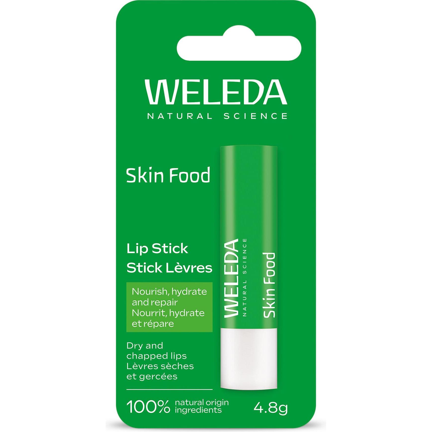 Weleda, Lippenpflege, Skin Food Lip Butter Stick - Nourishing Lip Care (Lippenbalsam, Lippenpflege Set, Lippenpflege Stick)