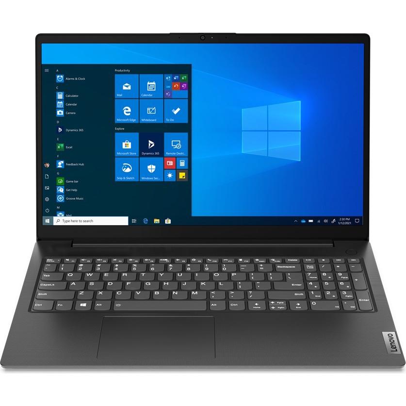 Lenovo V15 Gen 2 (15.60", Intel Celeron N4500, 4 GB, 128 GB, DE), Notebook, Schwarz