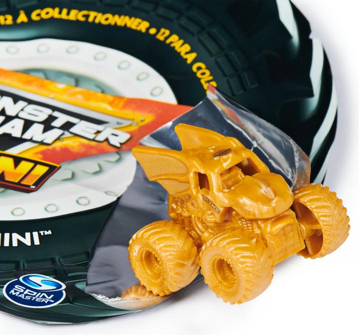 Actual product image Spin Master Monster Jam Mini Gold Dragon Mystery
